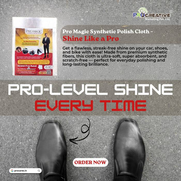PRO MAGIC CLEANER (SYNTHETIC POLISH RUMAL)